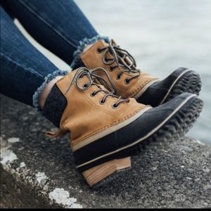 Sorel slimpack II Lace  Waterproof Winter Snow Rain Duck Boots